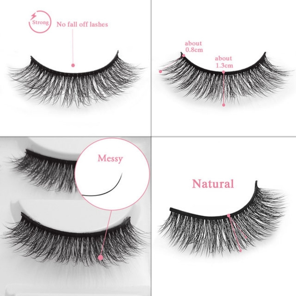 Handmade Mink eyelashes 3d